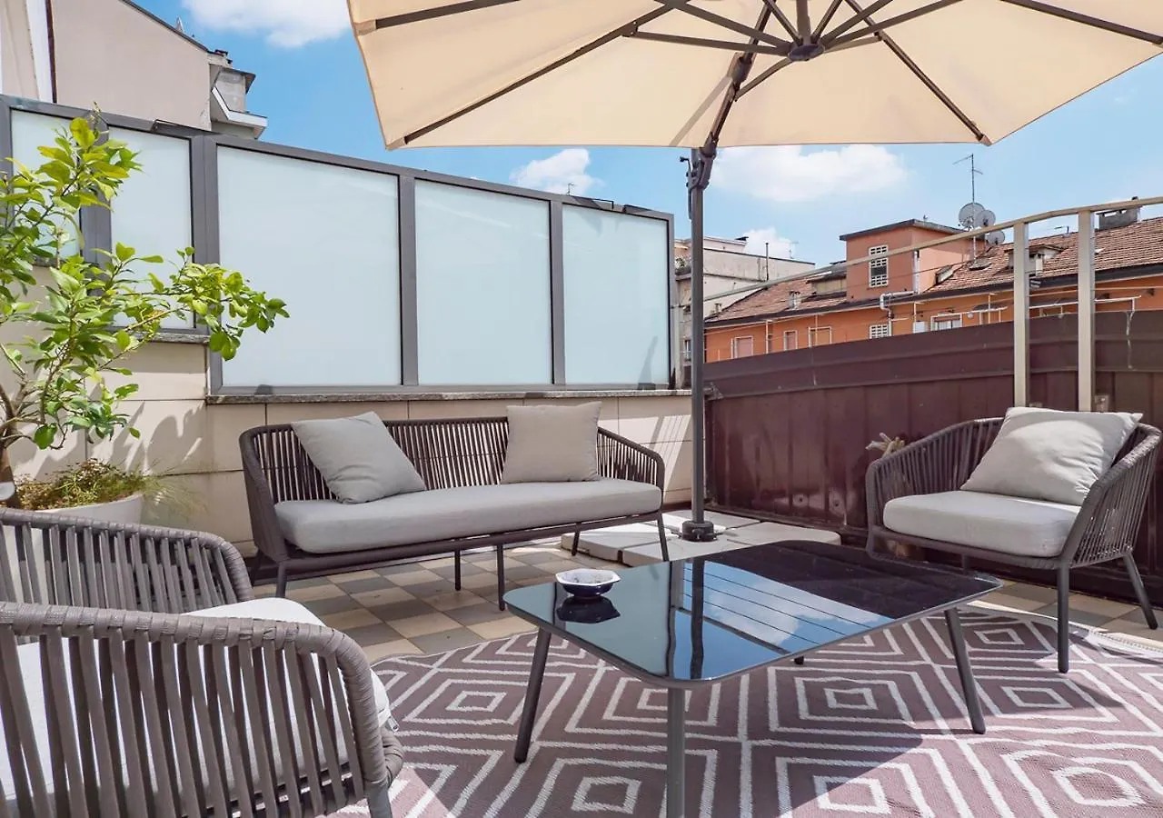 Attico A Milano - 2 Terrazzi E Netflix Apartment  Milan